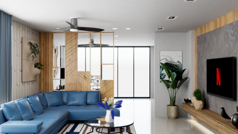 Modern House Interior 3D model_10