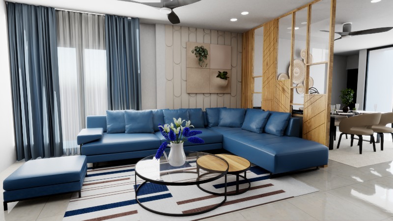 Modern House Interior 3D model_12