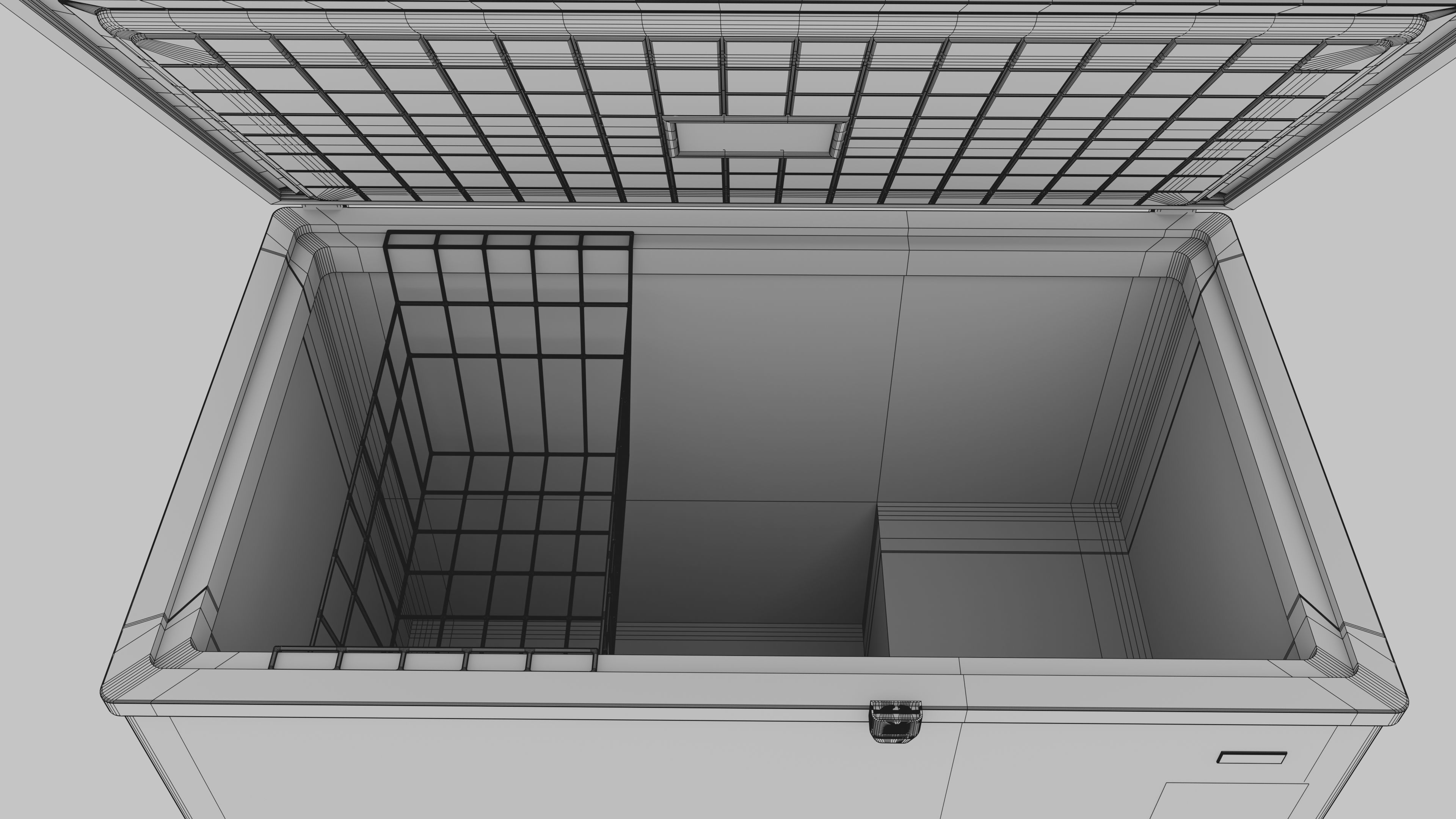 Chest Freezer 3D model_15