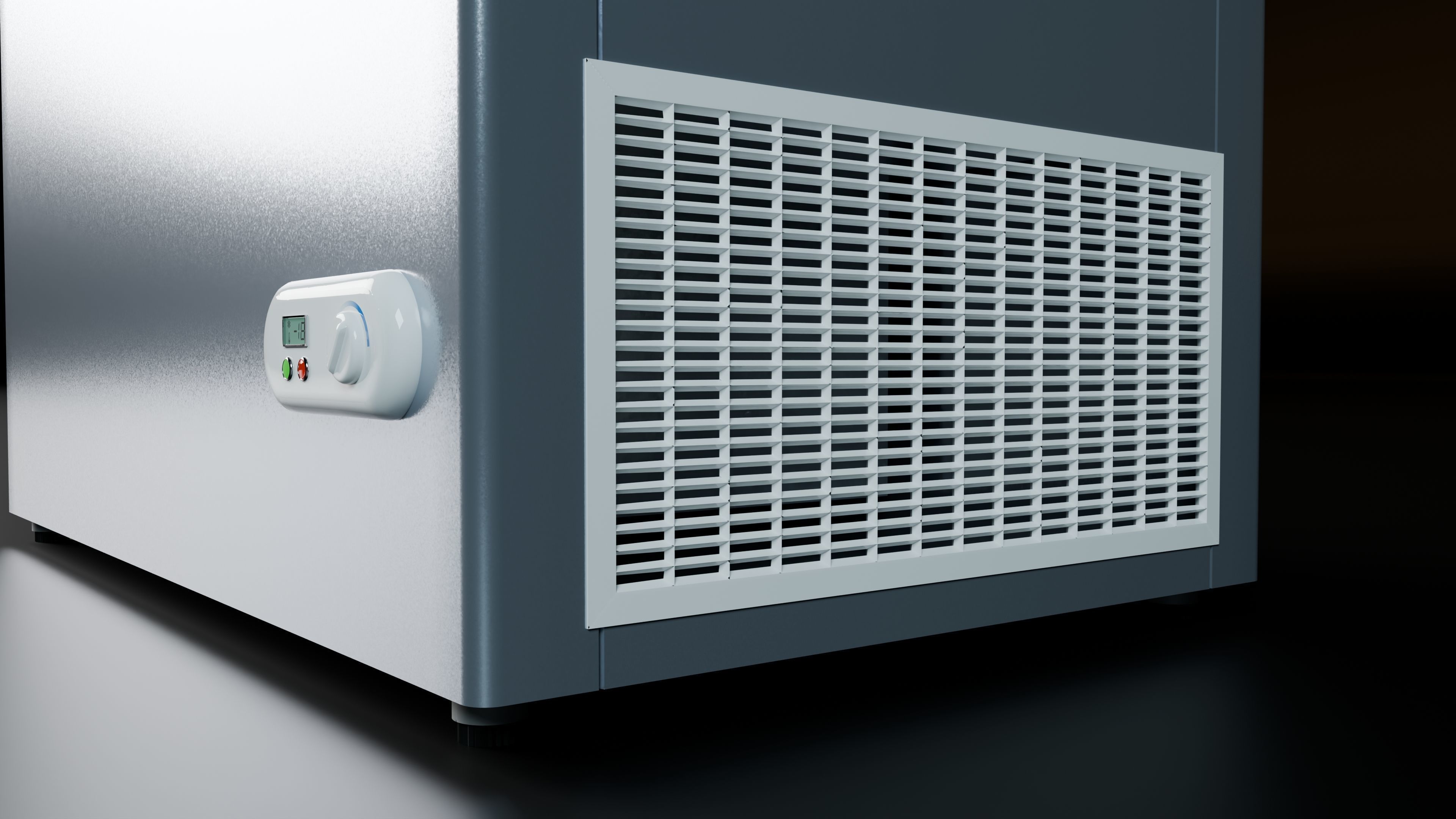 Chest Freezer 3D model_7