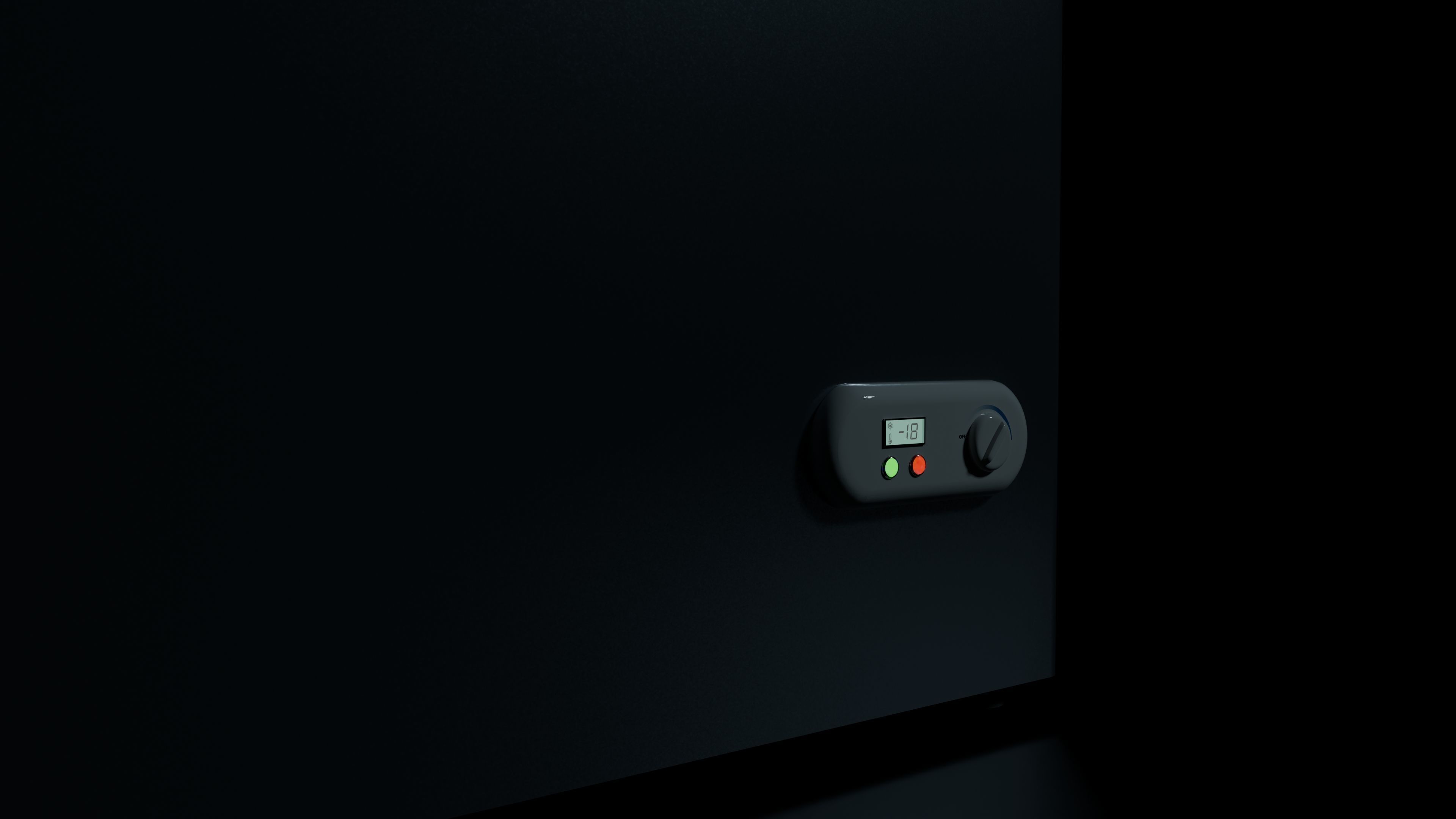 Chest Freezer 3D model_12