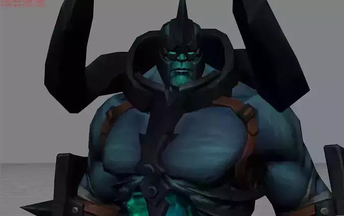 Balmond Ghouls Fury Low-poly 3D model
