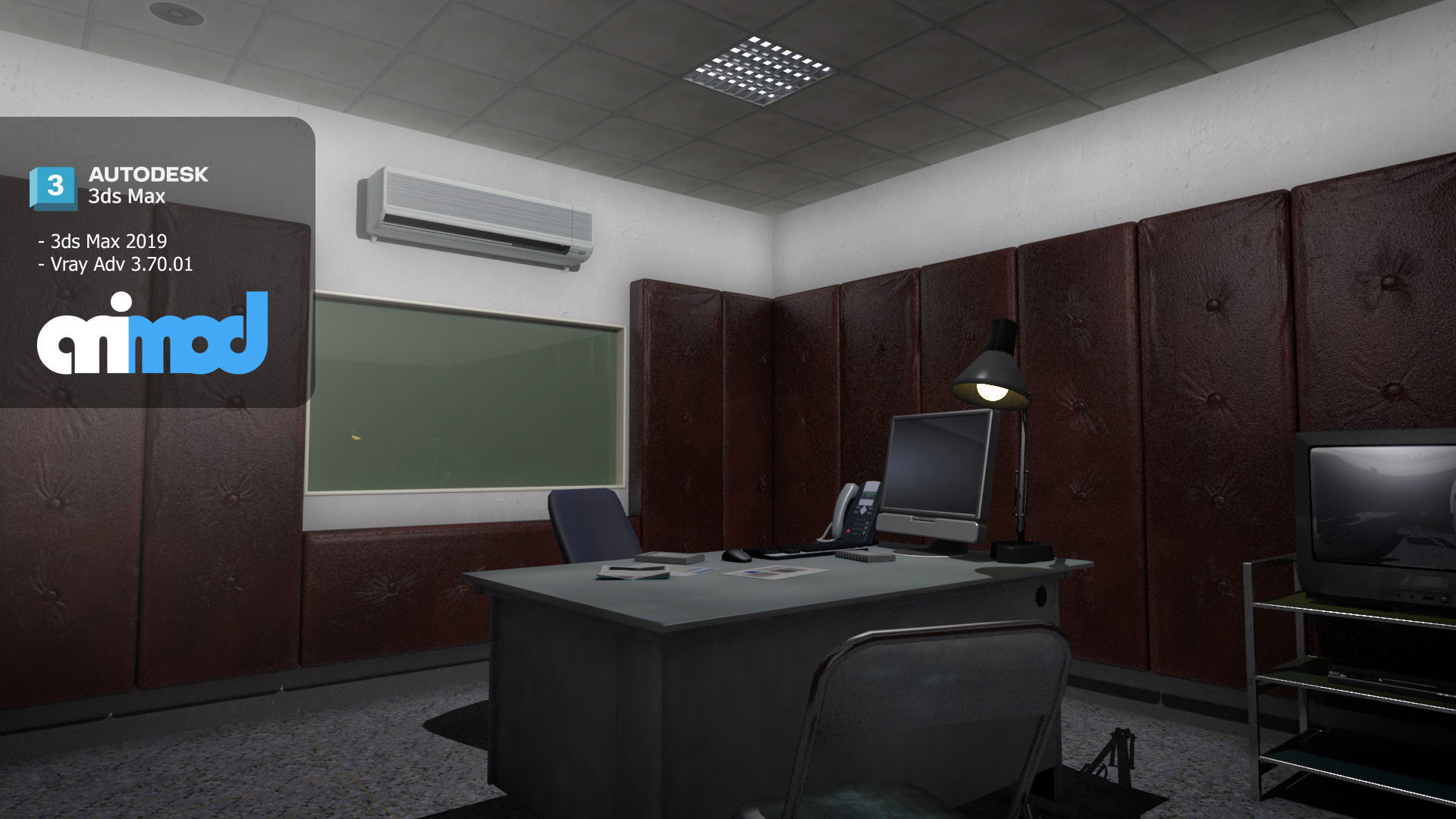 Tw Police Station 03 3D model_3
