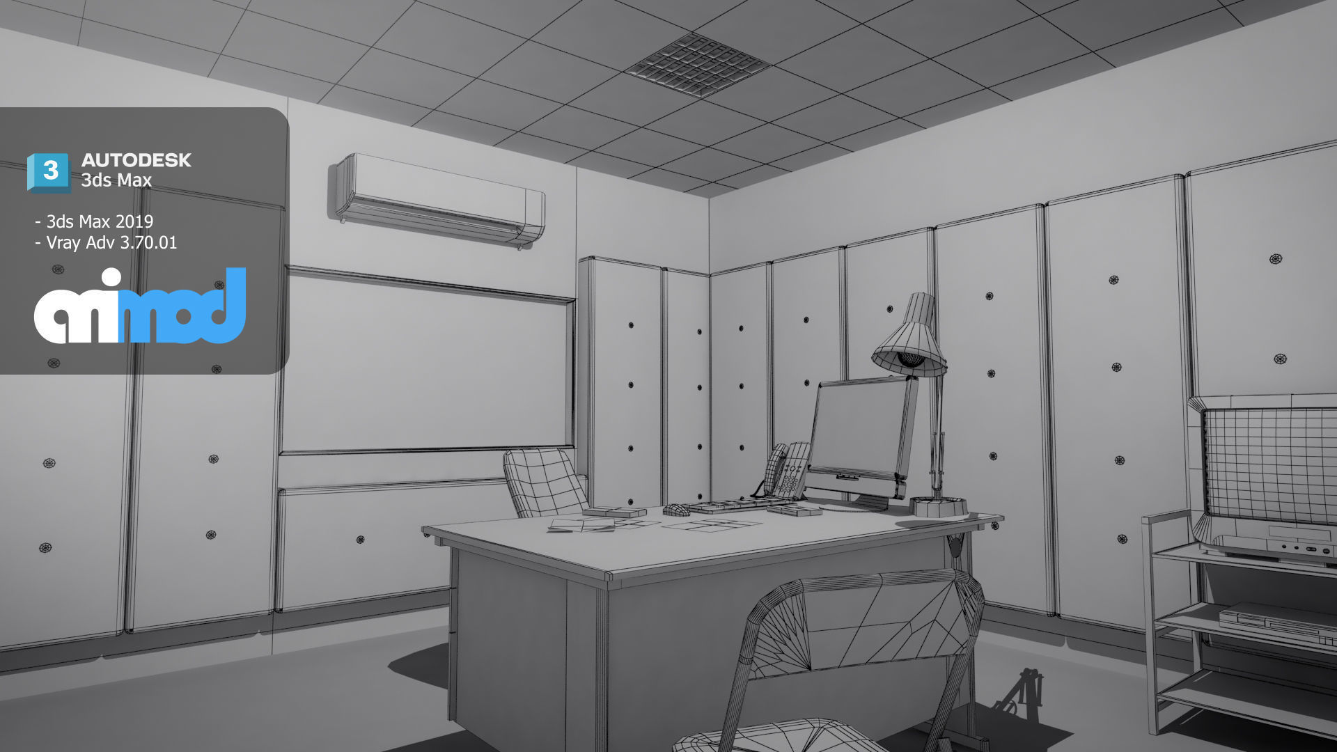 Tw Police Station 03 3D model_8