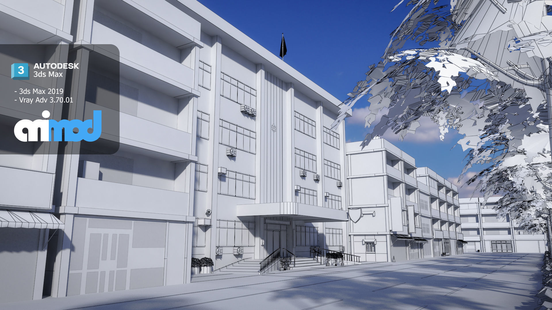 Tw Police Station 02 3D model_6