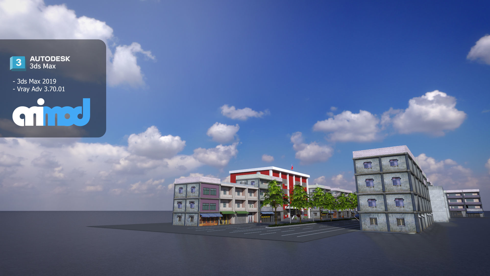 Tw Police Station 02 3D model_1