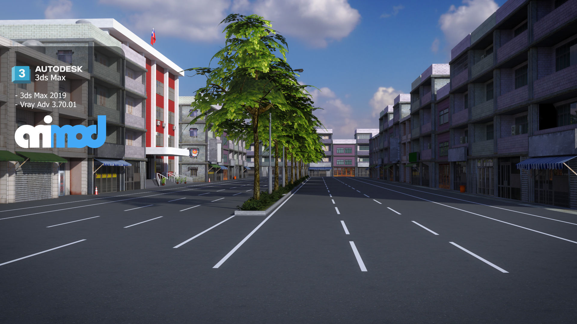 Tw Police Station 02 3D model_4
