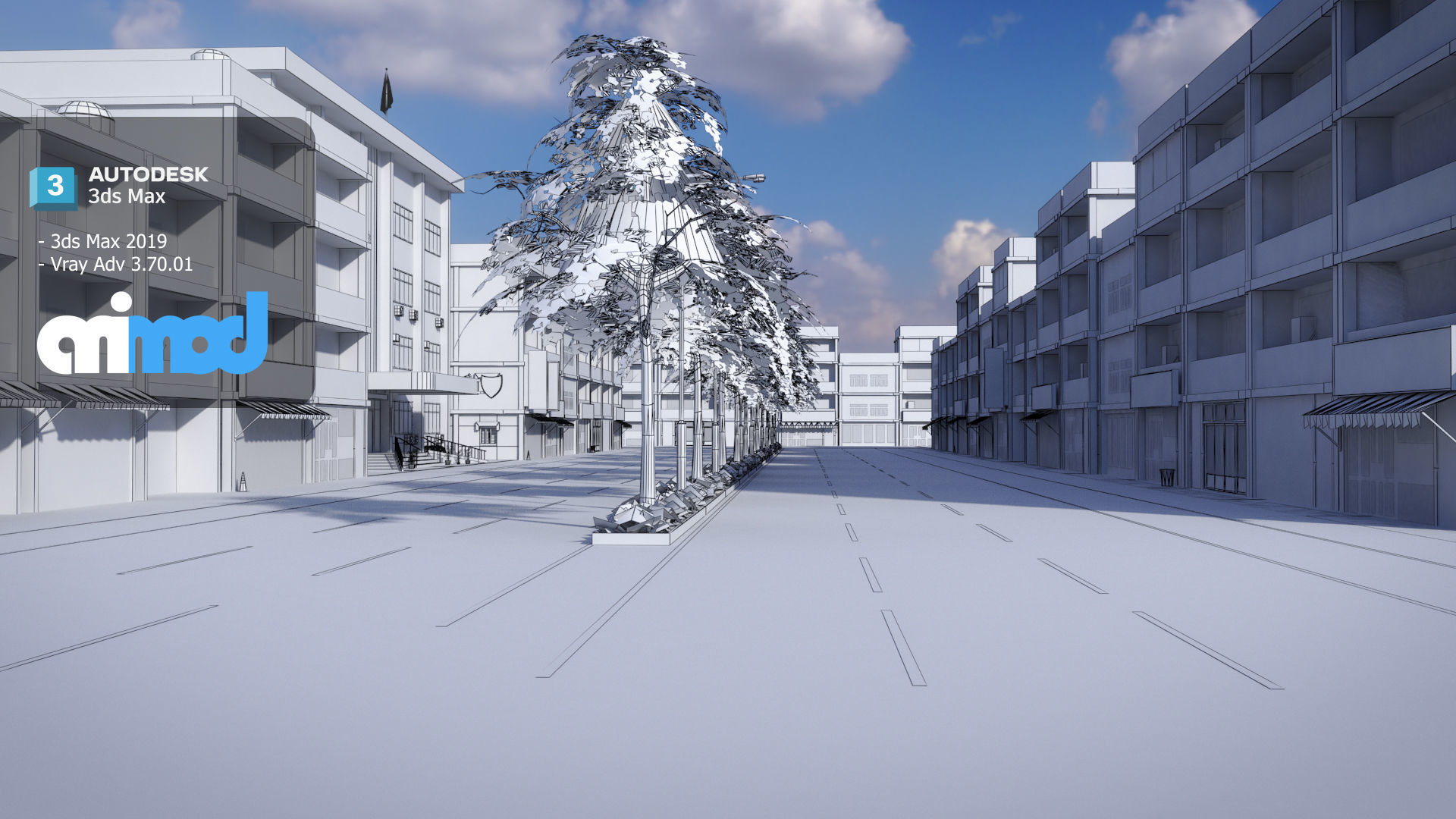 Tw Police Station 02 3D model_9