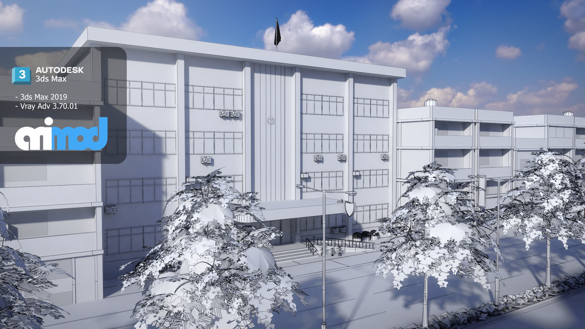 Tw Police Station 02 3D model_8