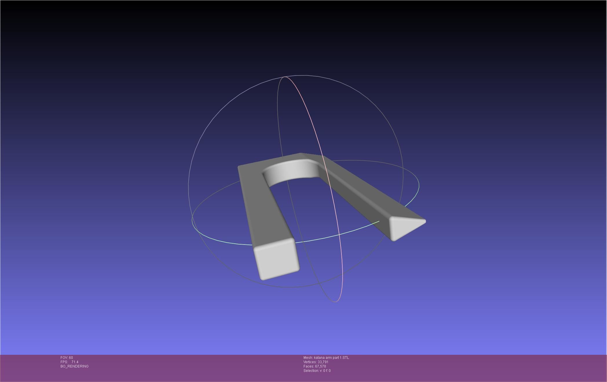 Chainsaw Man Katana Man Arm 3D print model_19