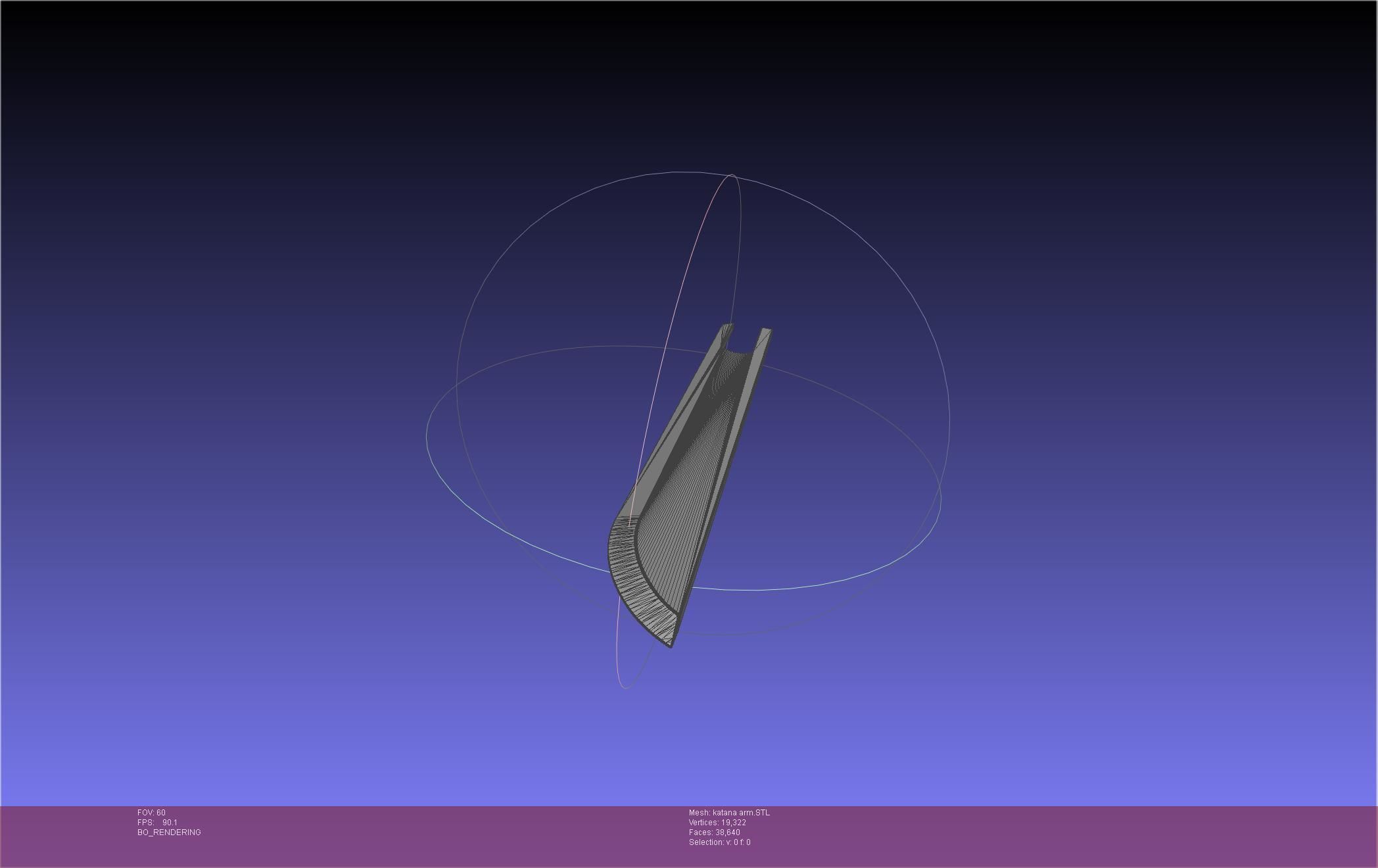 Chainsaw Man Katana Man Arm 3D print model_12