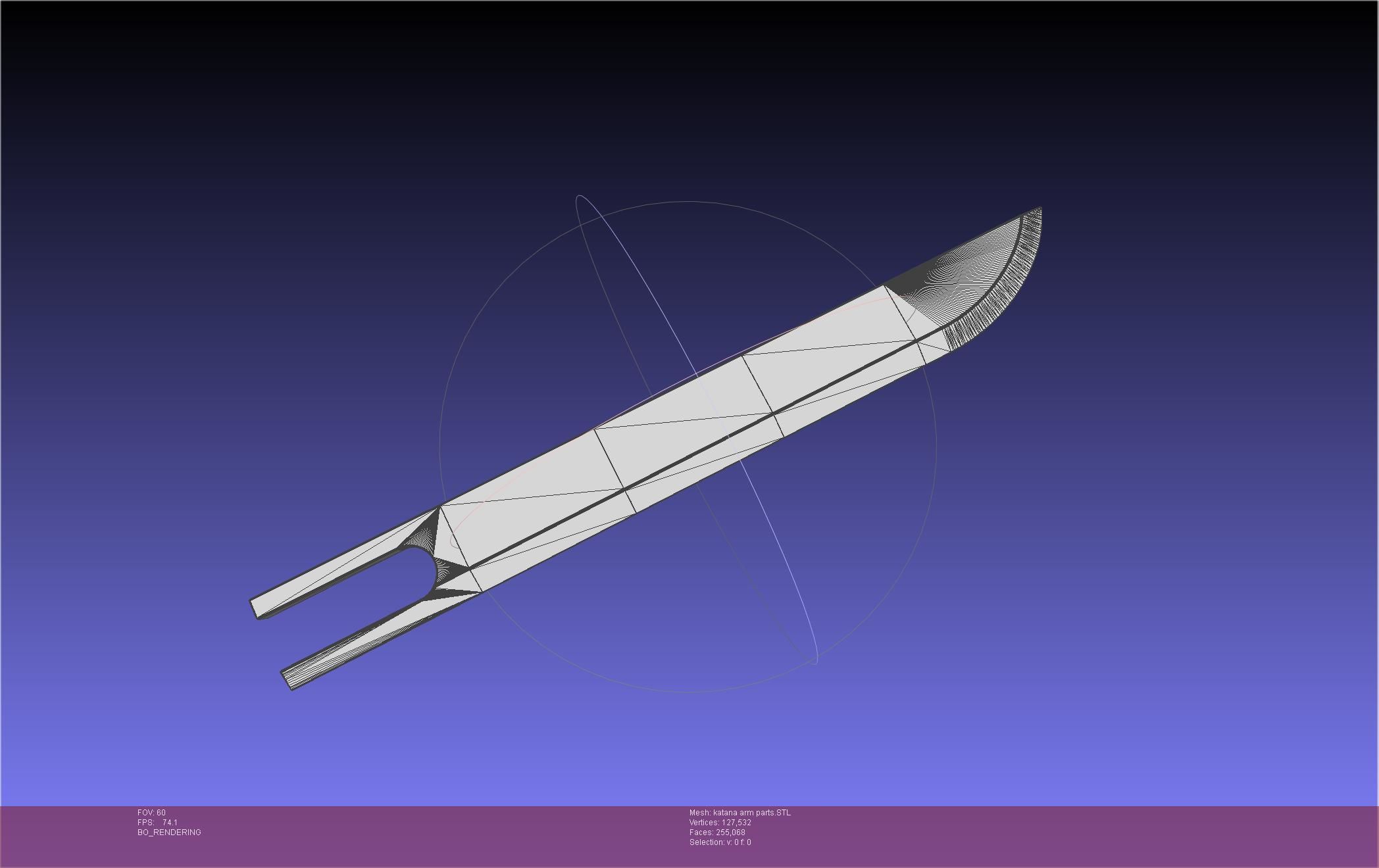 Chainsaw Man Katana Man Arm 3D print model_45