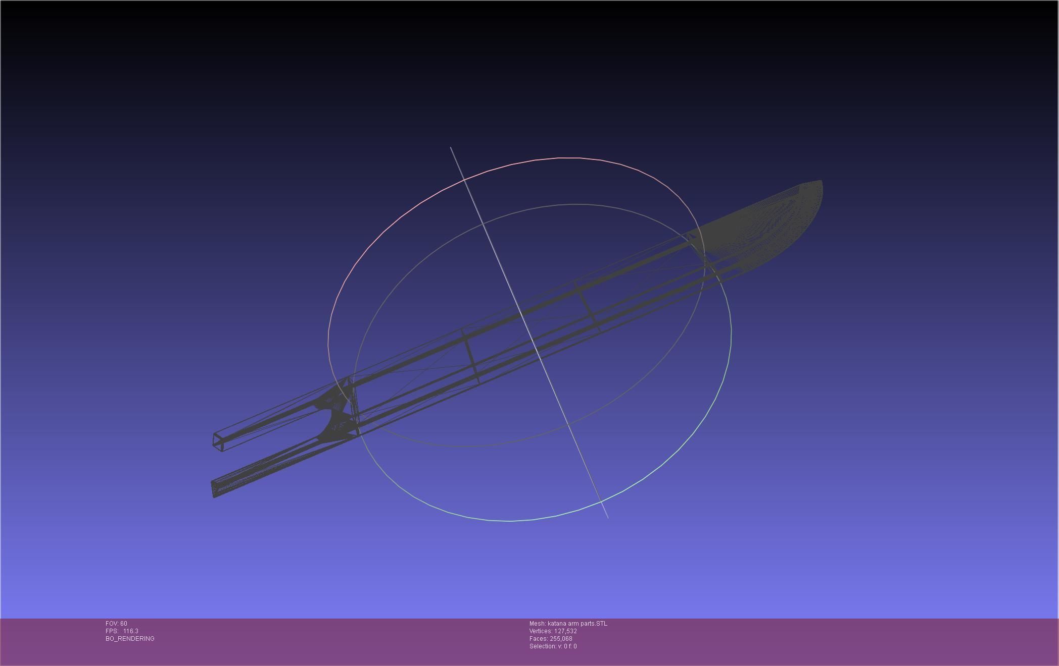 Chainsaw Man Katana Man Arm 3D print model_48