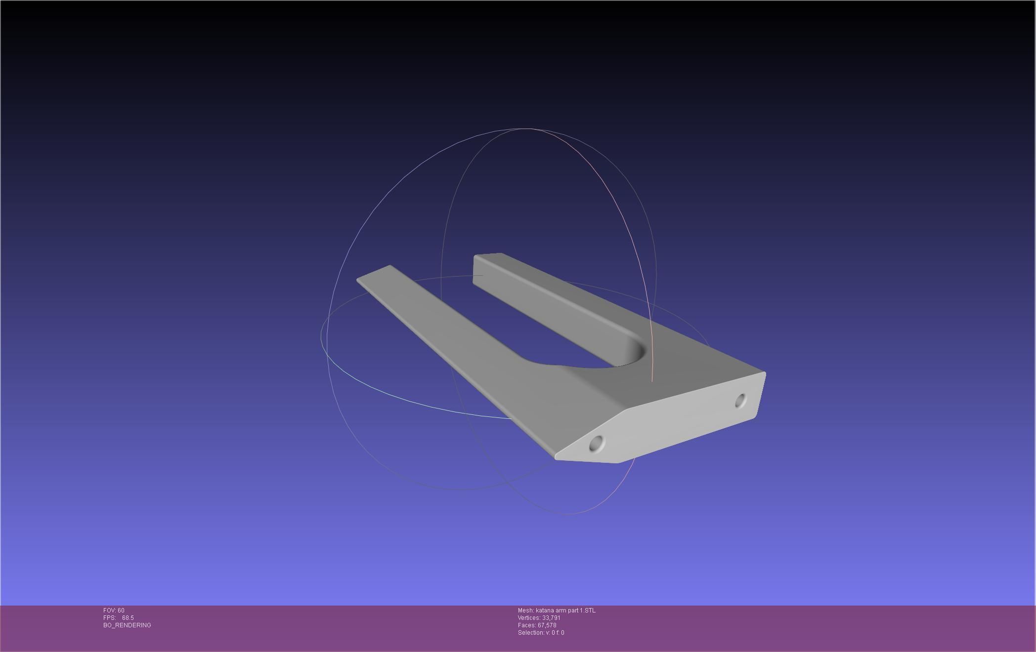 Chainsaw Man Katana Man Arm 3D print model_23