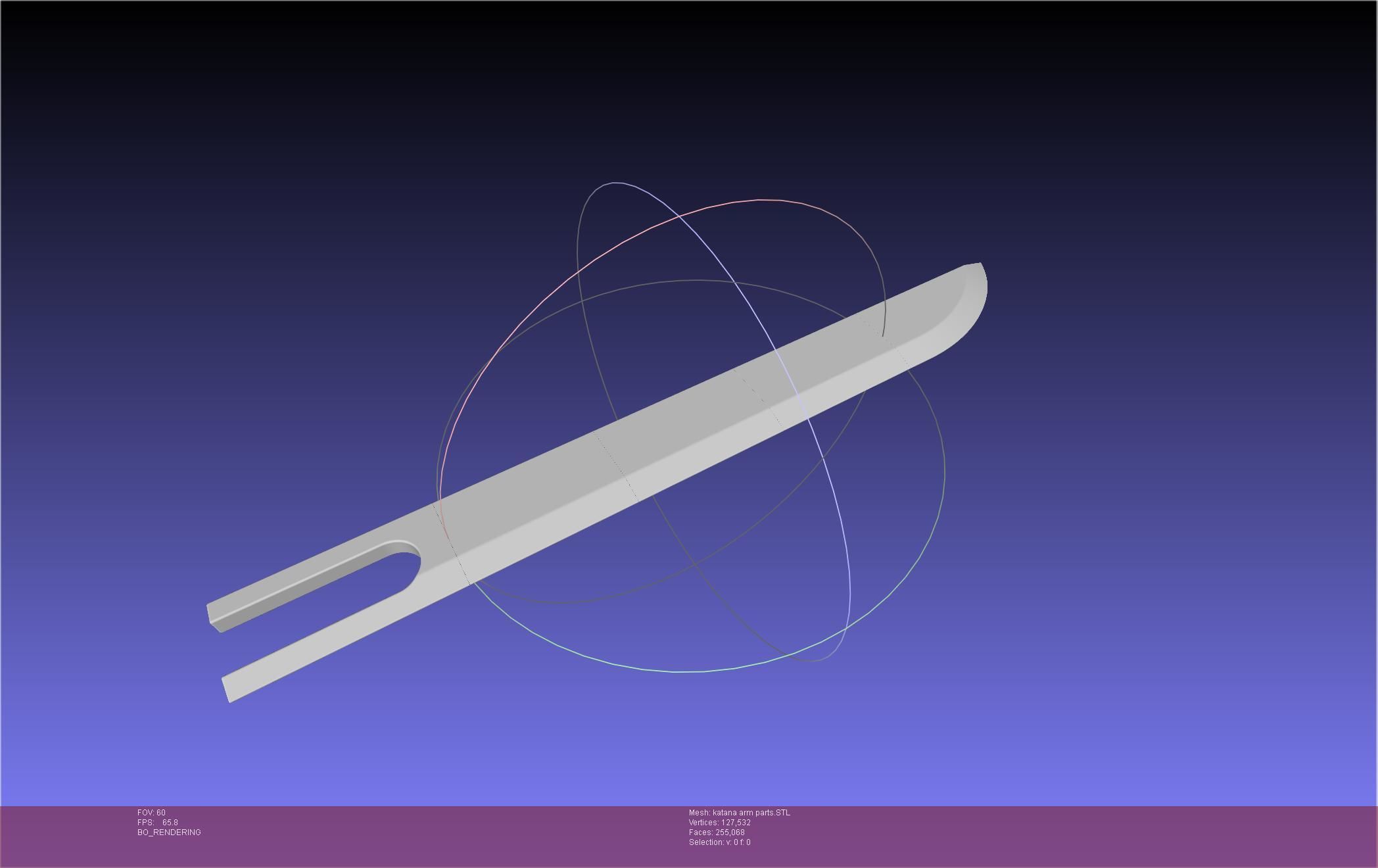 Chainsaw Man Katana Man Arm 3D print model_44