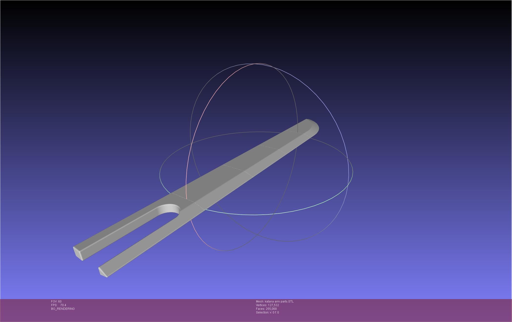 Chainsaw Man Katana Man Arm 3D print model_43