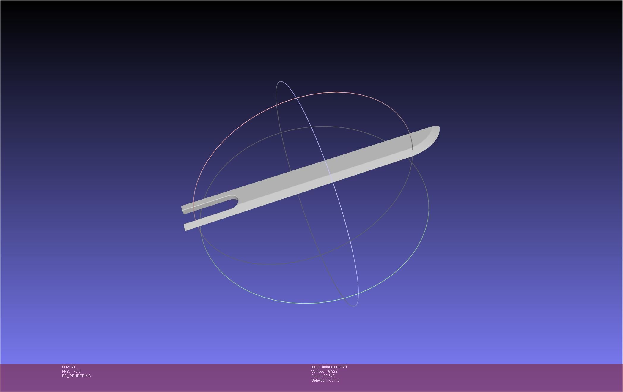 Chainsaw Man Katana Man Arm 3D print model_1