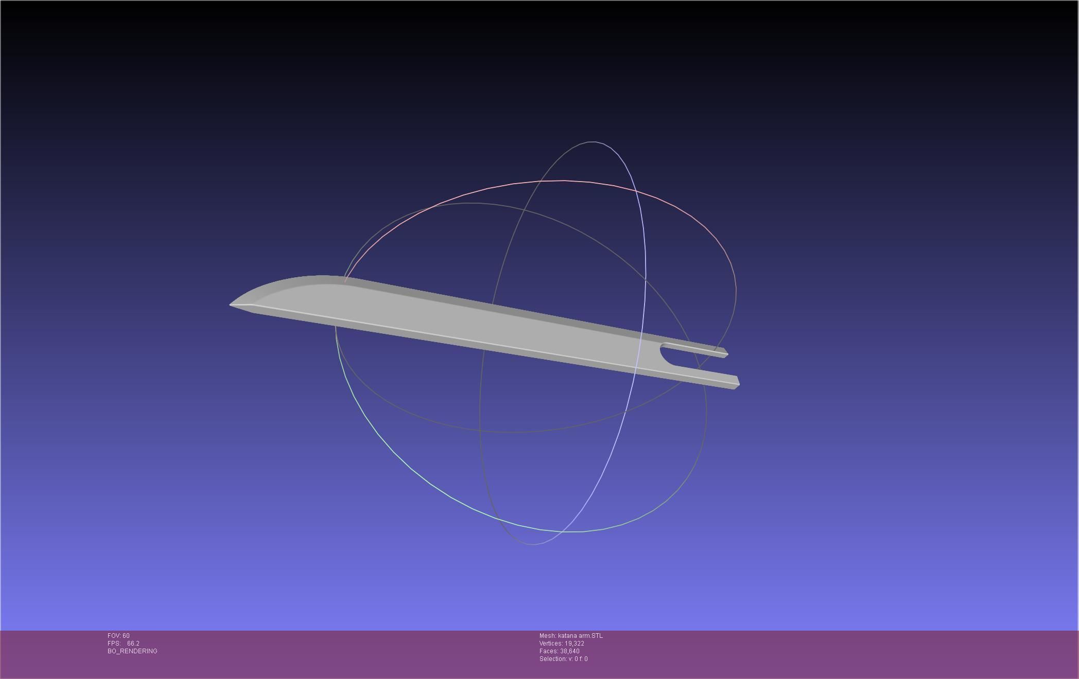 Chainsaw Man Katana Man Arm 3D print model_5