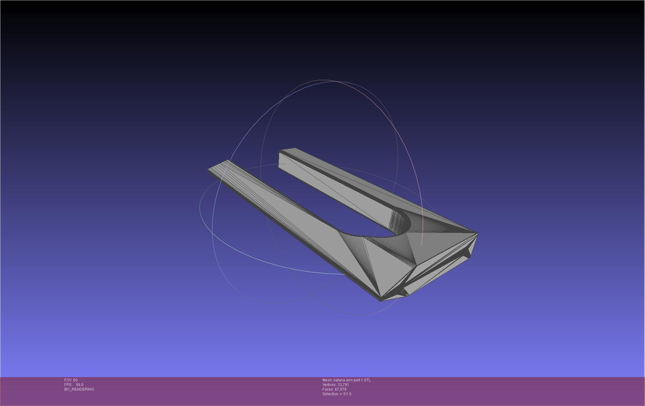 Chainsaw Man Katana Man Arm 3D print model_24