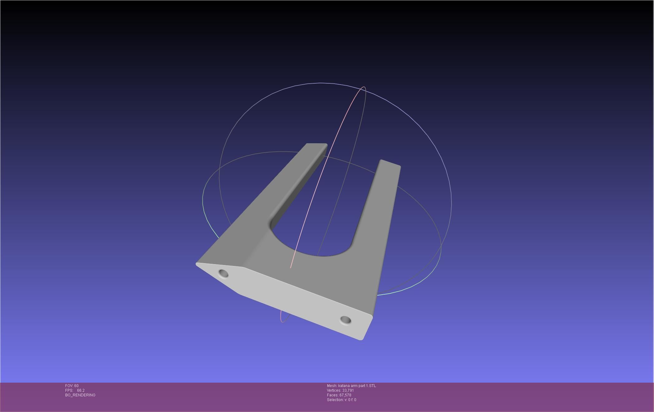 Chainsaw Man Katana Man Arm 3D print model_22