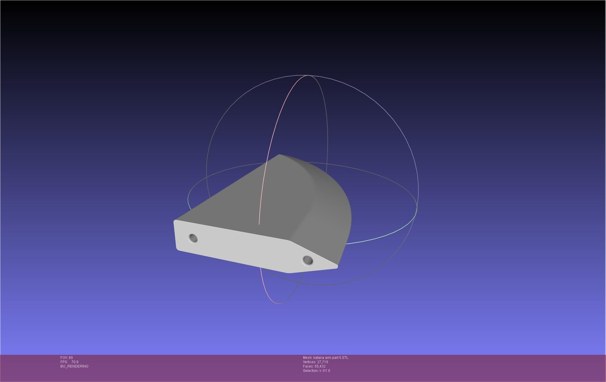 Chainsaw Man Katana Man Arm 3D print model_35