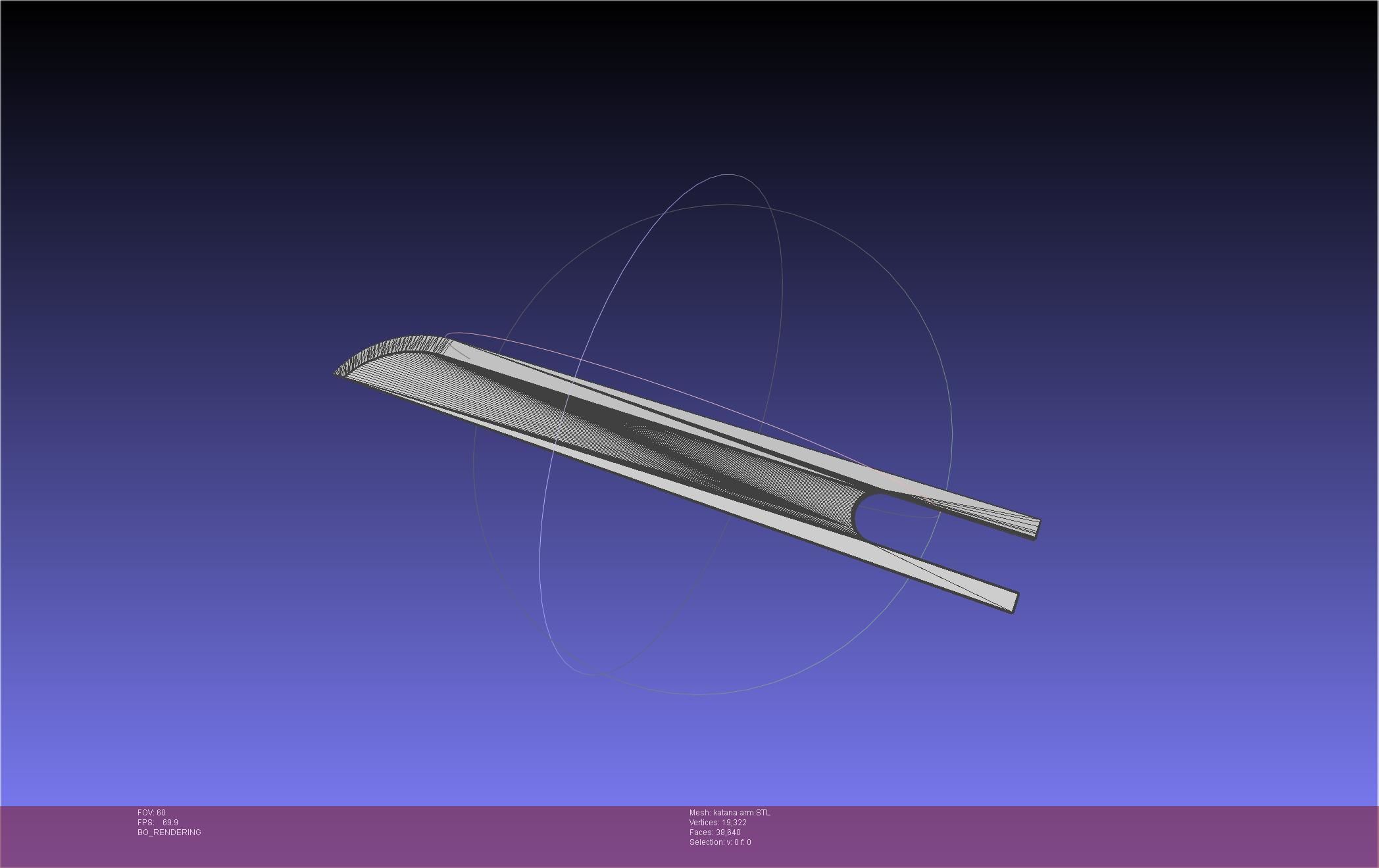 Chainsaw Man Katana Man Arm 3D print model_18