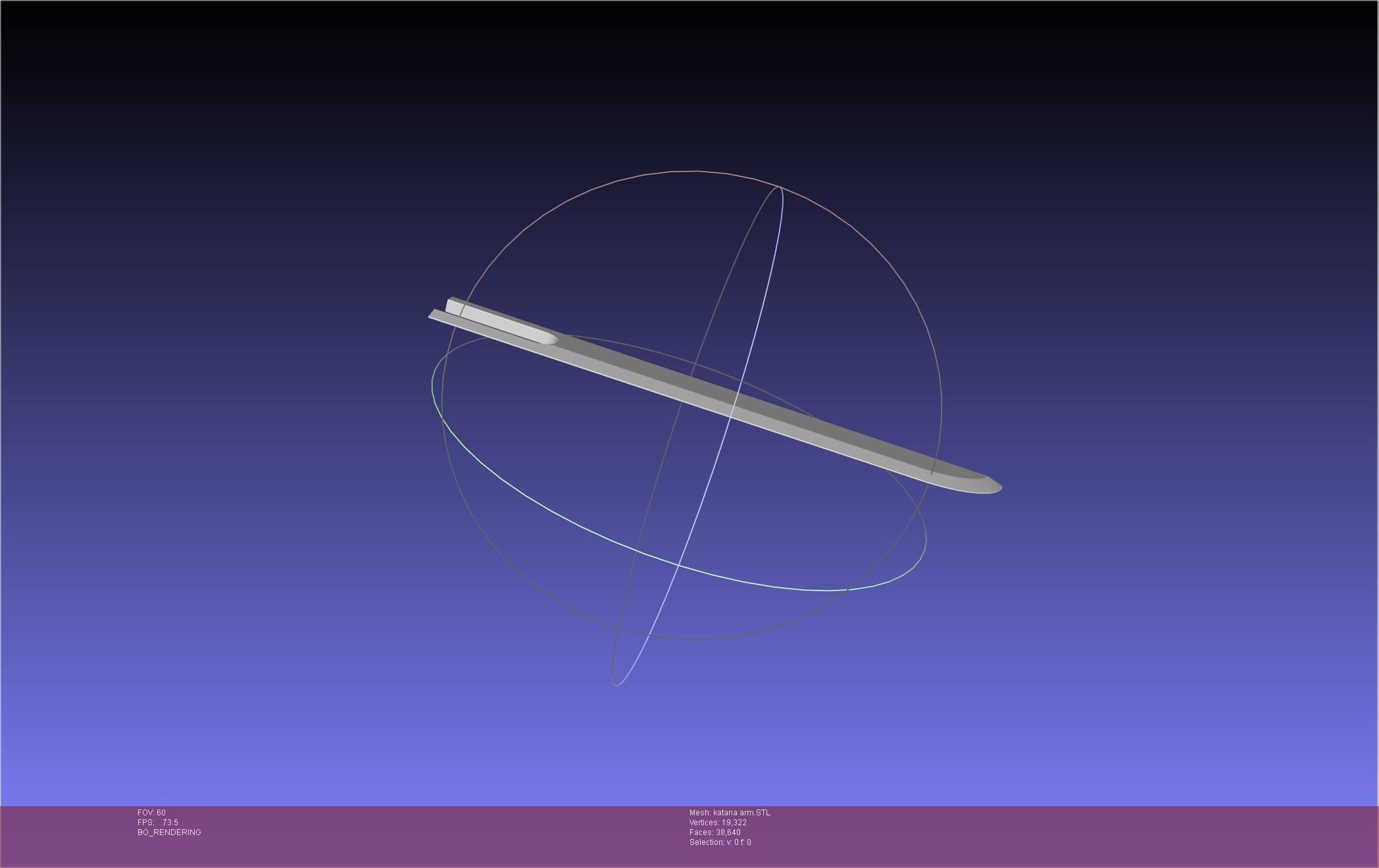 Chainsaw Man Katana Man Arm 3D print model_8