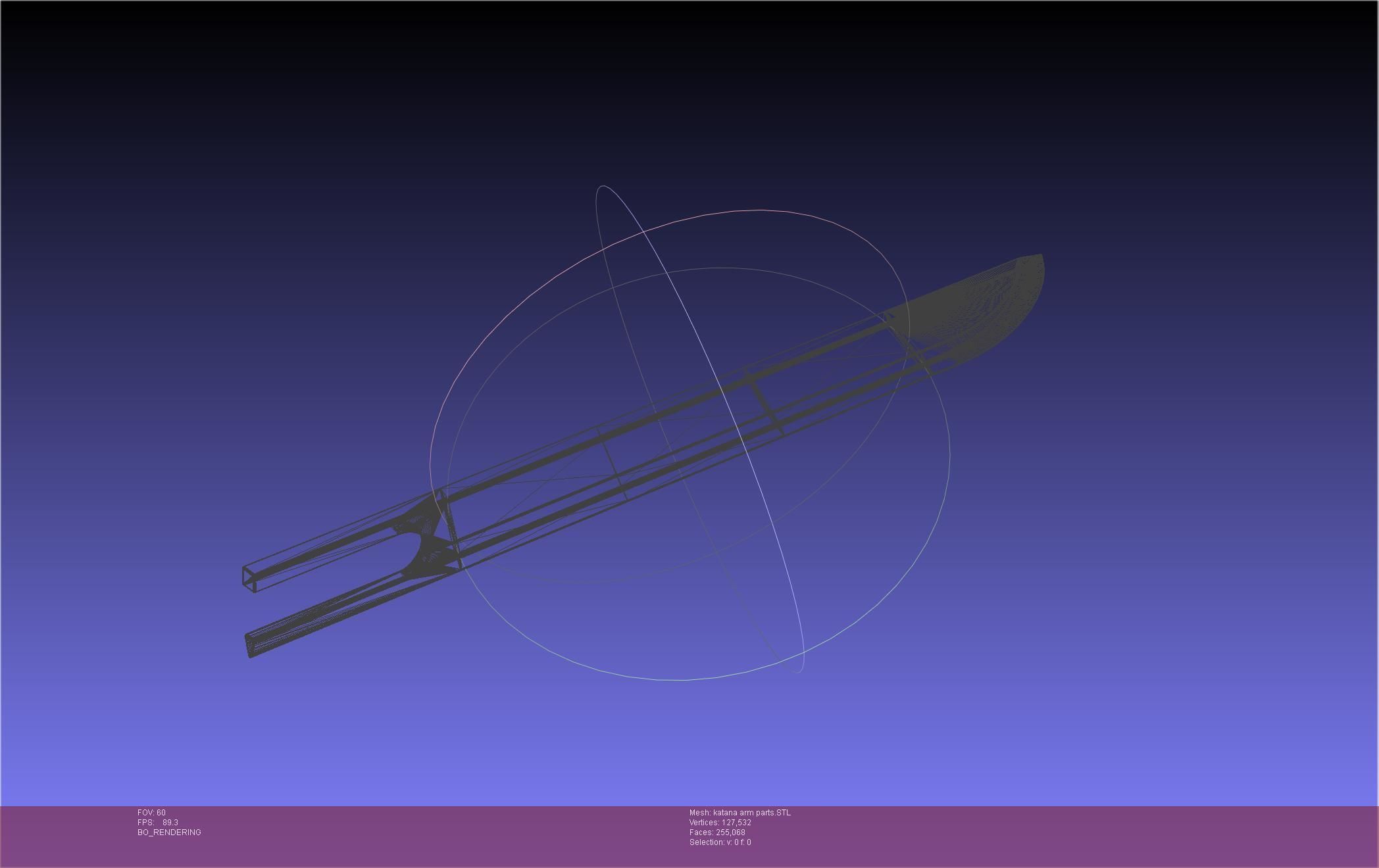 Chainsaw Man Katana Man Arm 3D print model_47