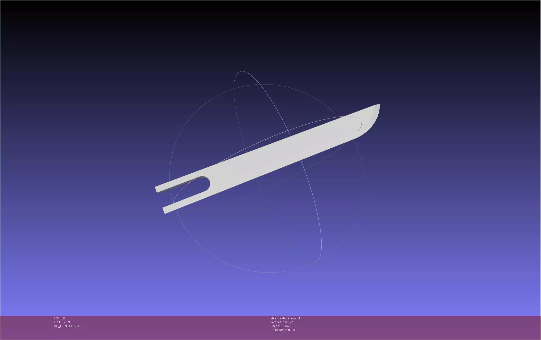 Chainsaw Man Katana Man Arm 3D print model_0