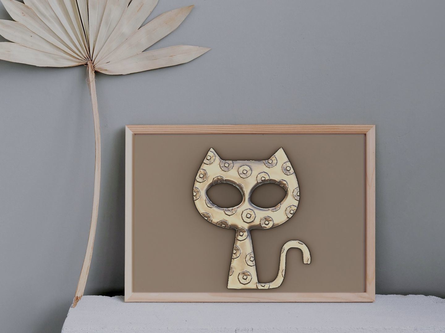 Cat for 3D printing and CNC 3D print model 3D print model_1