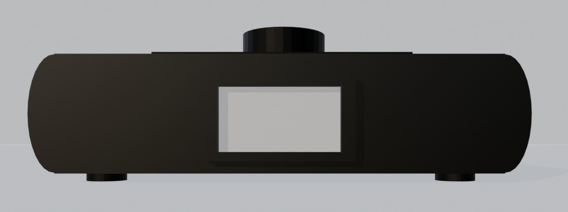 Moving head pedestal 1 A English Ver Free low-poly 3D model_1