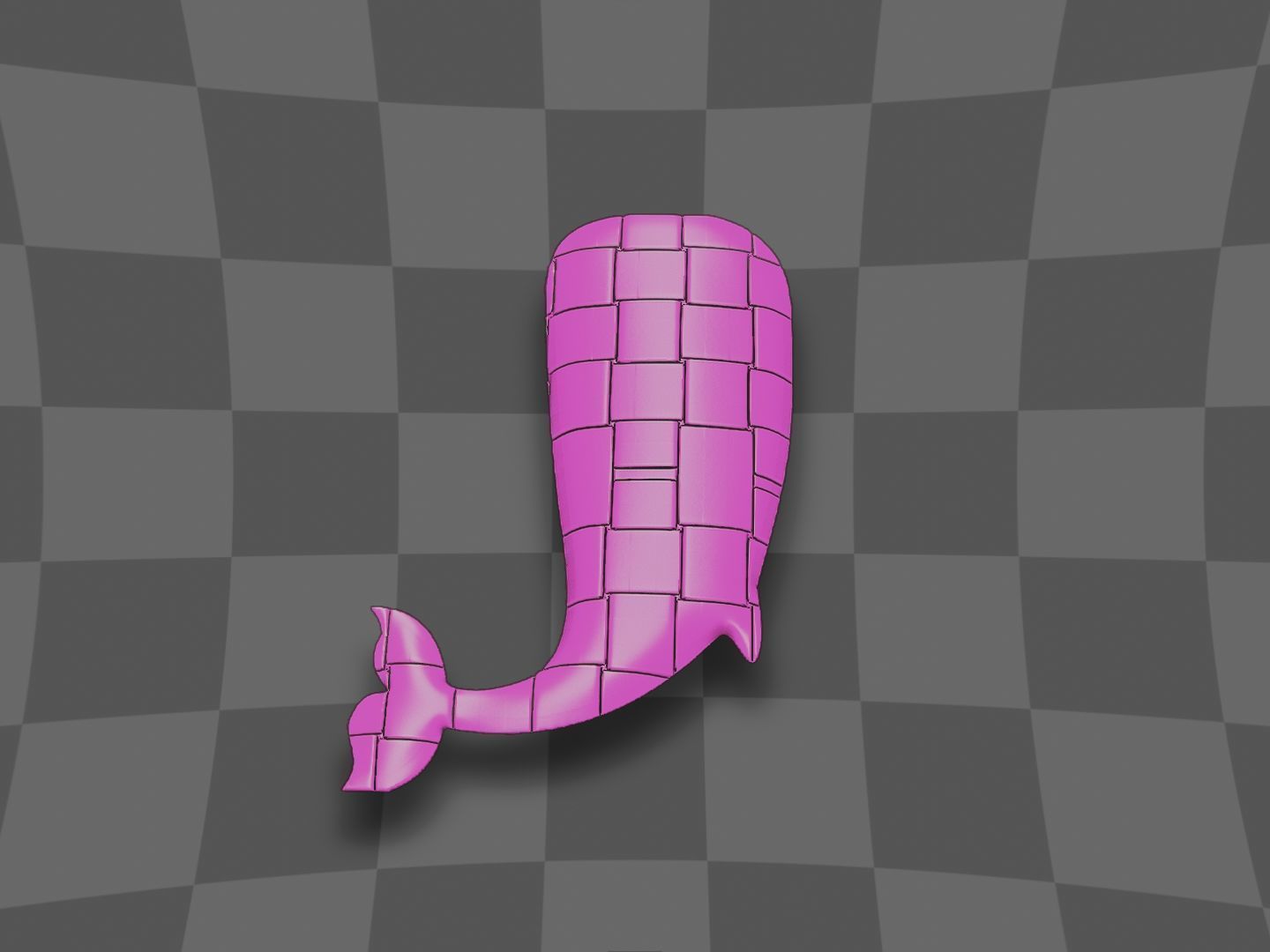 Whale for 3D printing and CNC 3D print model 3D print model_6