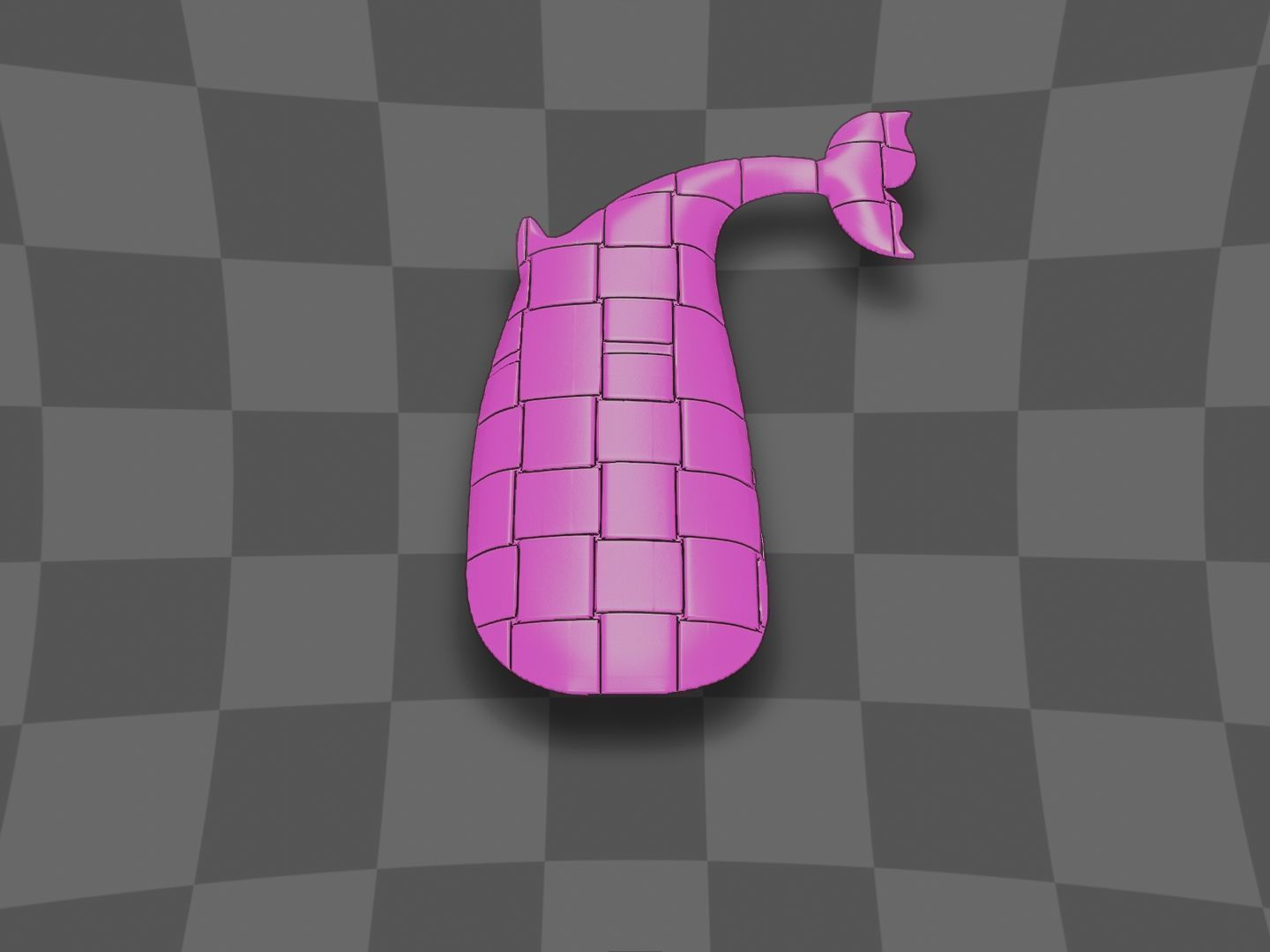 Whale for 3D printing and CNC 3D print model 3D print model_8