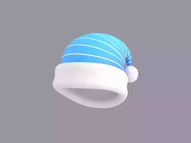 Hat048 Striped Nightcap