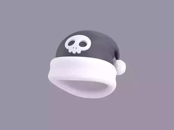 Hat049 Skull Nightcap
