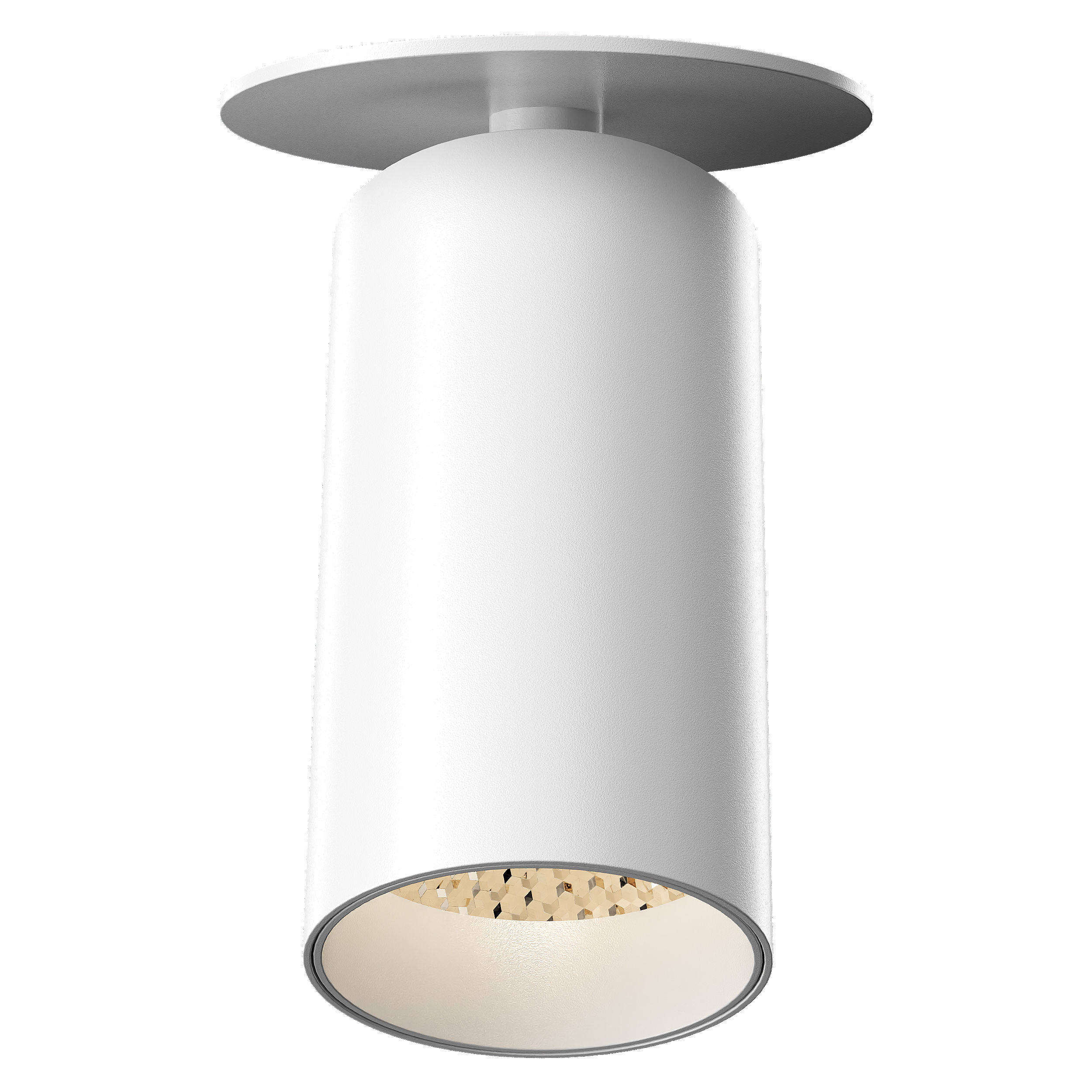 Can 50 Recessed Low-poly 3D model_27