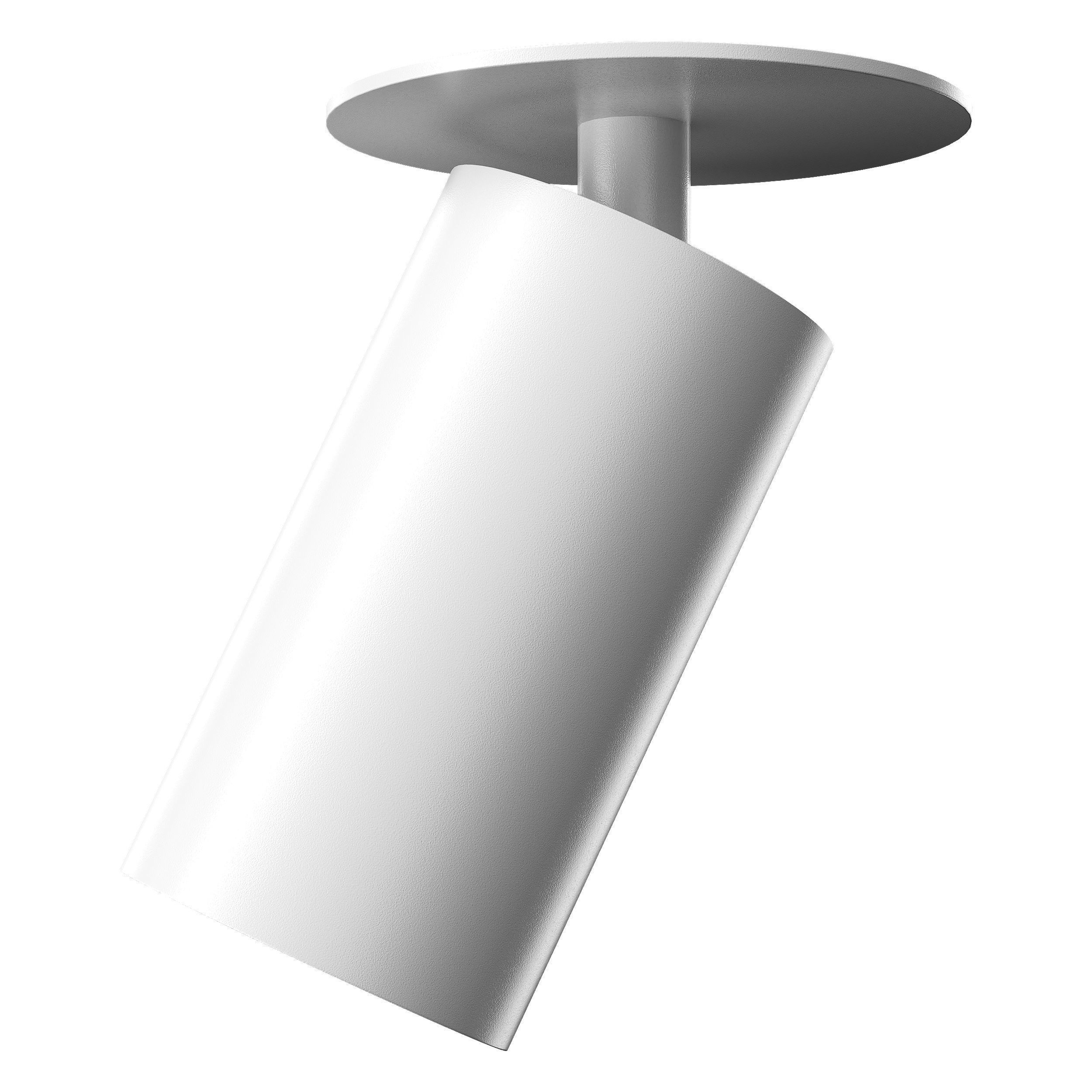 Can 50 Recessed Low-poly 3D model_14