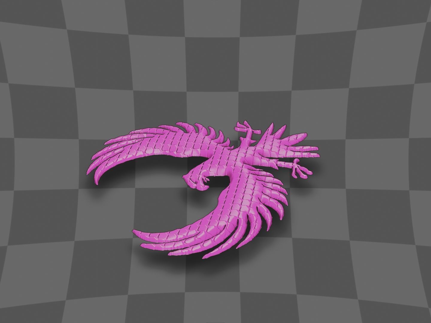 Eagle for 3D printing and CNC 3D print model 3D print model_4