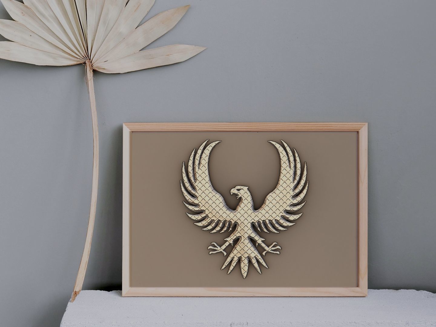 Eagle for 3D printing and CNC 3D print model 3D print model_1