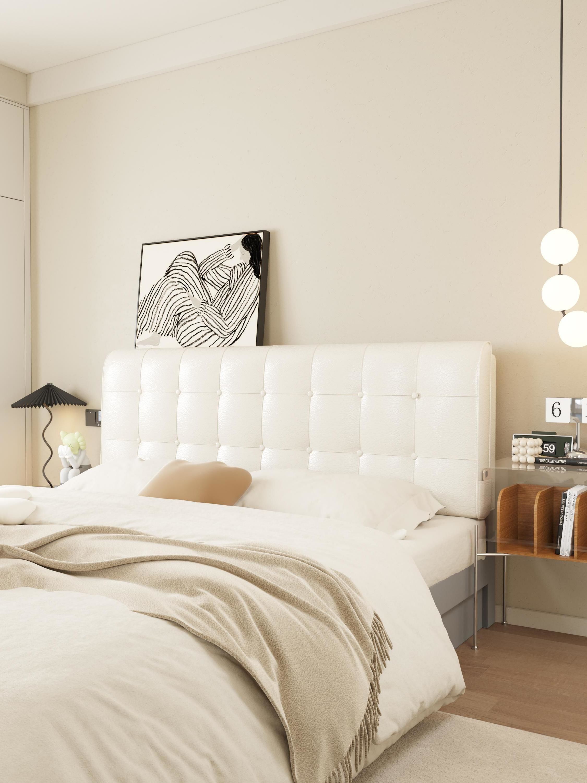 Modern Master Bedroom 3D model_3