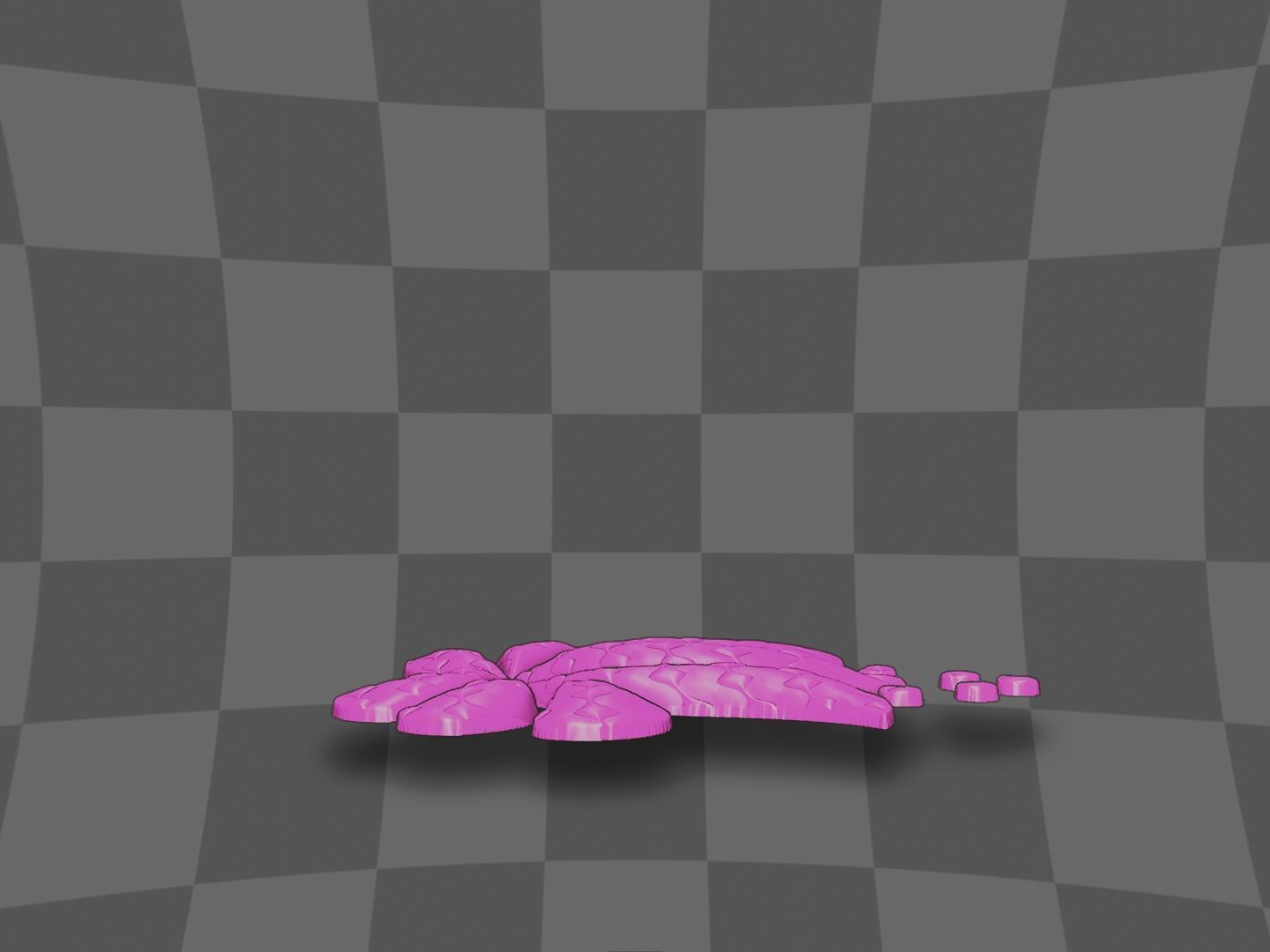 Flower for 3D printing and CNC 3D print model 3D print model_12