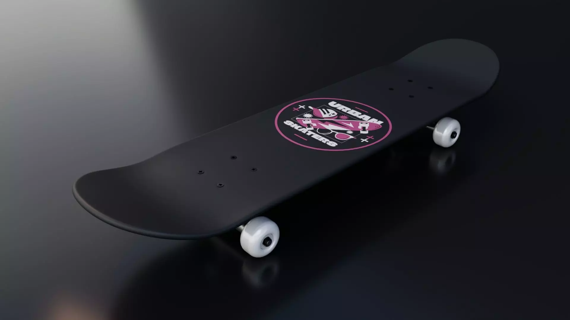 Skateboard Free 3D model