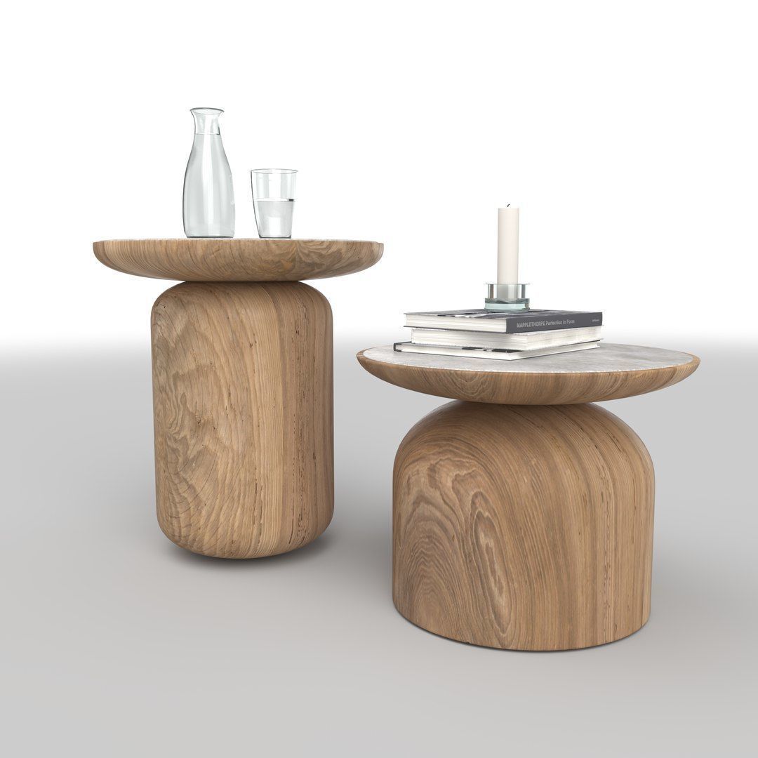 Coffee Bomb Rocket Tables 3D model_1