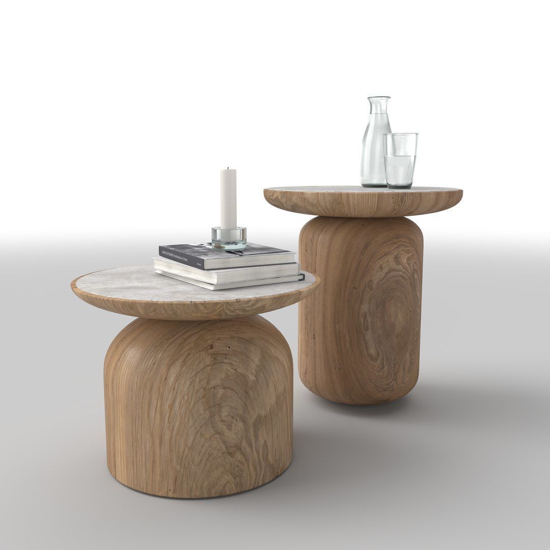 Coffee Bomb Rocket Tables 3D model_2