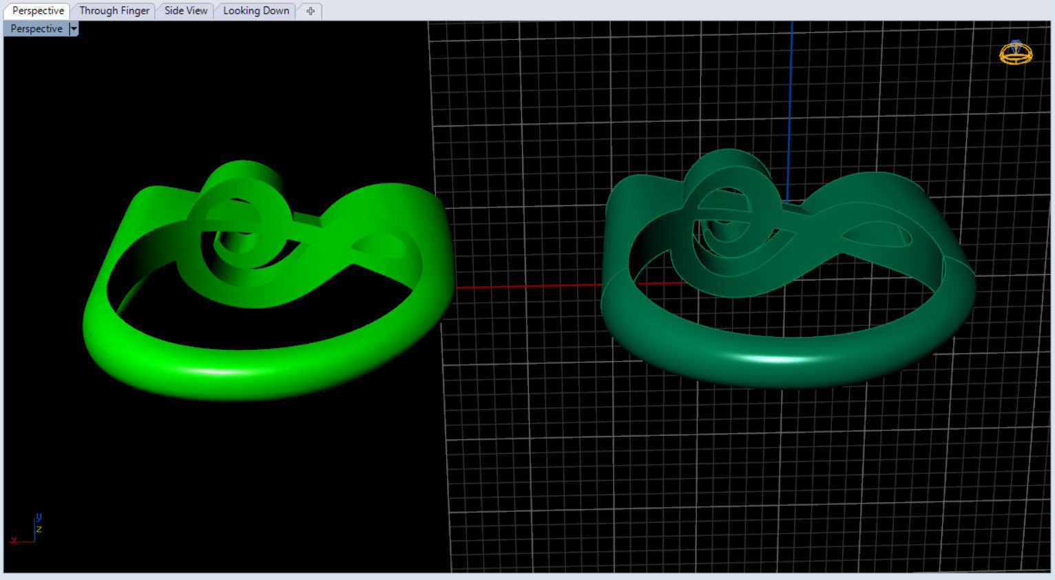 unique sol key ring for music lovers 3D print model_16