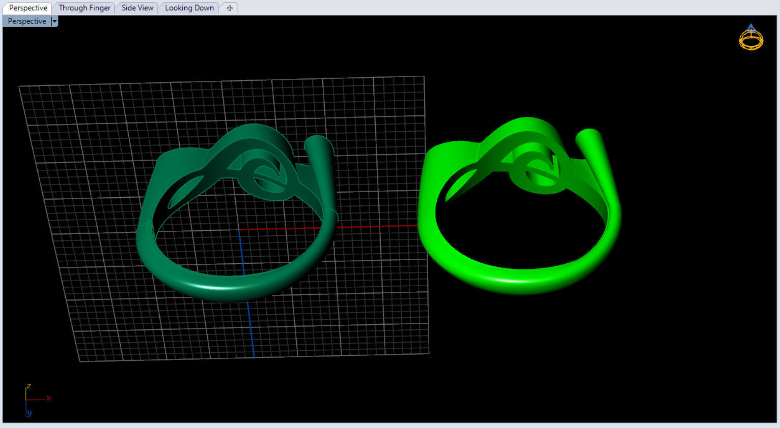 unique sol key ring for music lovers 3D print model_15
