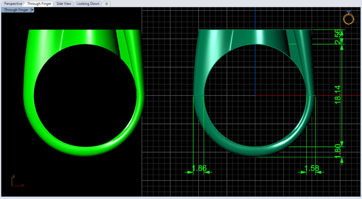 unique sol key ring for music lovers 3D print model_4