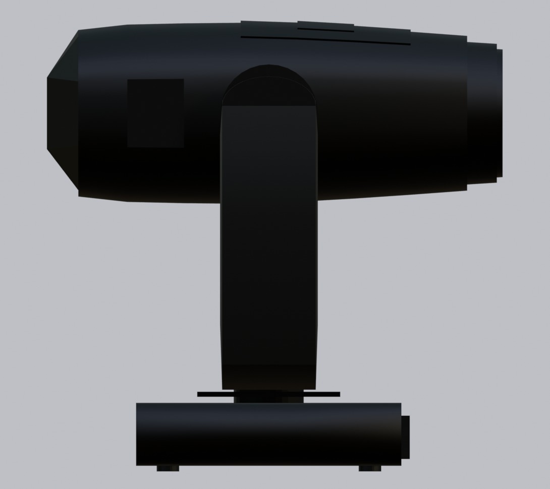 Moving head 1 A English Ver Free low-poly 3D model_3