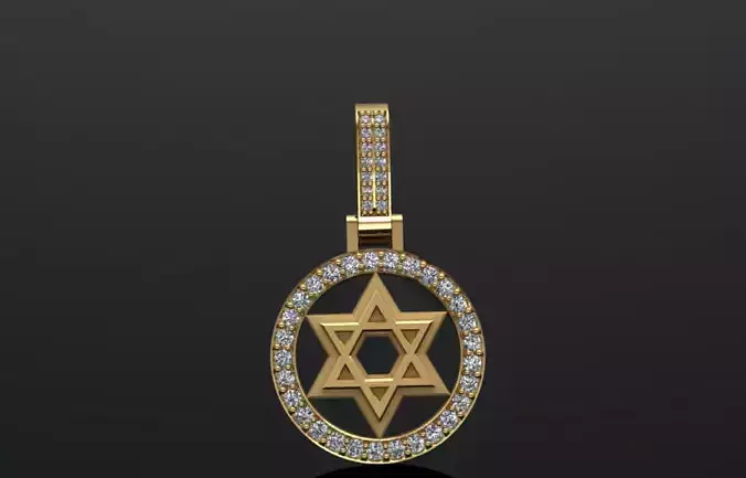 Star of David Pendant 