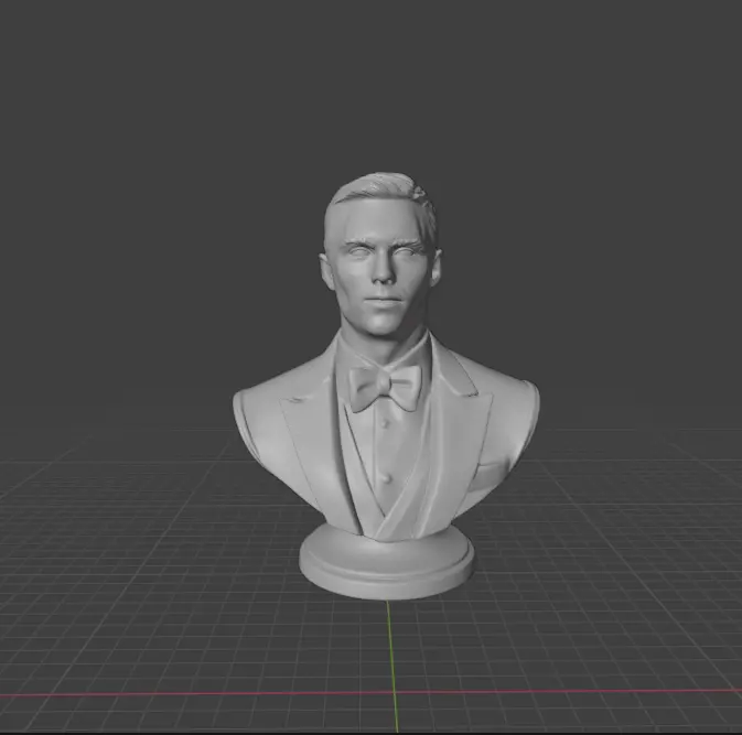 Nicholas Hoult 3D print model